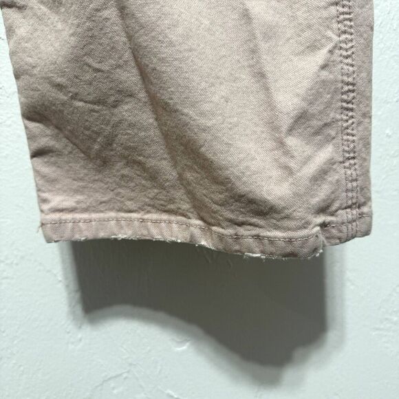 American Eagle Carpenter Pant Light Pink Jeans Painter Mens sz 33x30 Women sz 16 - Picture 4 of 16